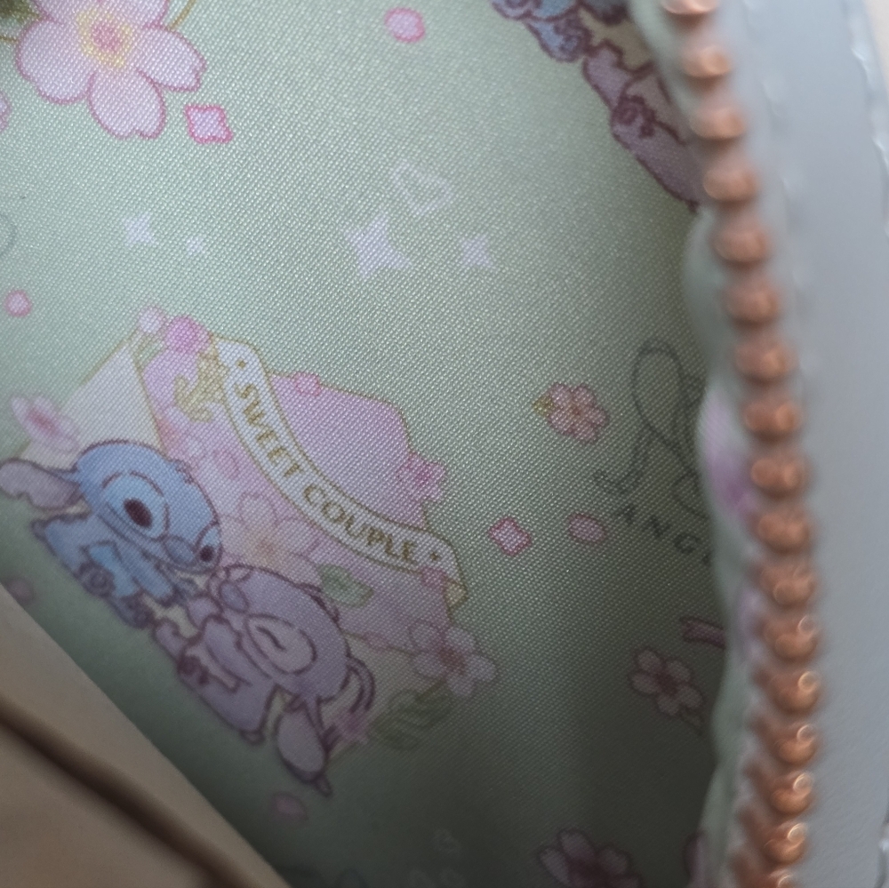 Loungefly Disney Stitch Cherry Blossom Mini Backpack NWT Pastel Floral - Picture 8 of 9